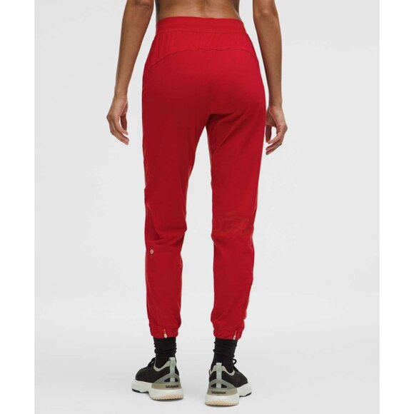 Lululemon Adapted State High-Rise Jogger Full Length Dark Red Fast-Drying - Picture 2 of 4